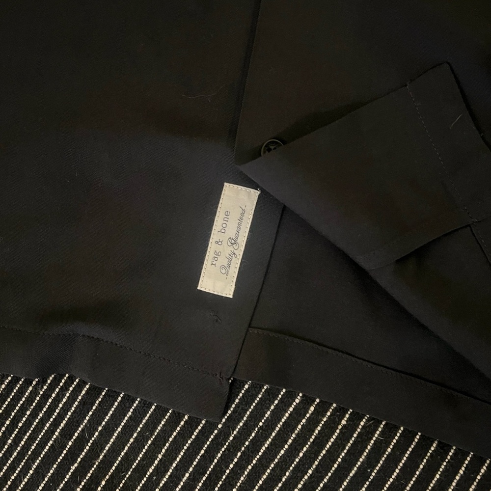 rag & bone - Avery Shirt 2020 NWT - Black - Picture 6 of 8